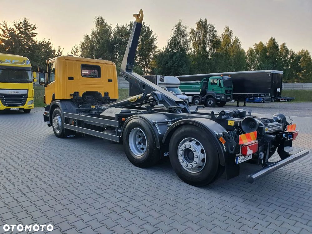 Scania P410 Hakowiec Meiller 6x2 Oś Skrętna Automat Krajowa! - 11