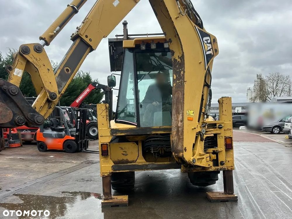 Caterpillar Koparko Ładowarka CAT Caterpillar 428D 428 D Osprzęt 5 Łyżek - 6