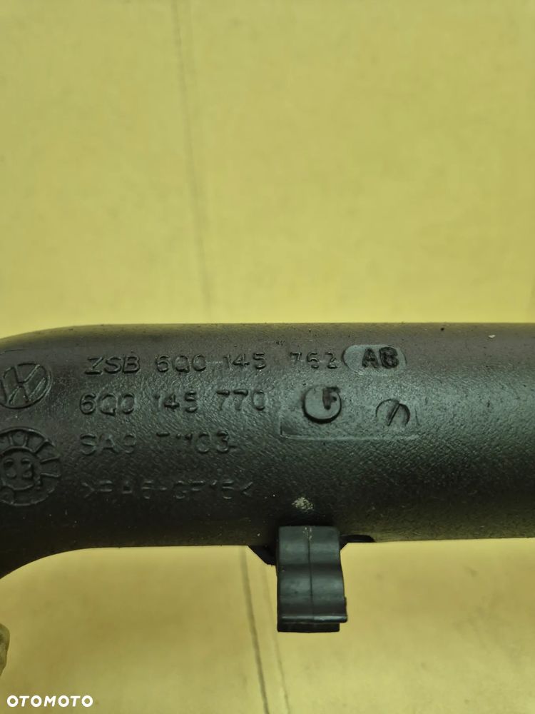 RURA RURKA PRZEWÓD POWIETRZA VW POLO IV / SEAT IBIZA 1.9 TDI 6Q0145762AB 6Q0145770F - 8