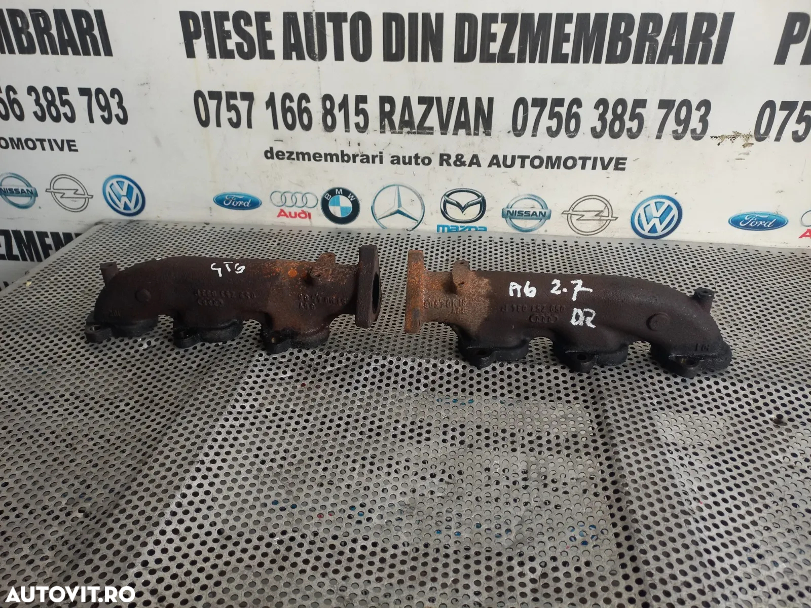 Galerie Evacuare Stanga Dreapta Audi A6 4F C6 A5 A4 B7 Q7 A8 D3 Vw Phaeton 2.7 Tdi 3.0 Tdi Euro 4 A - 3