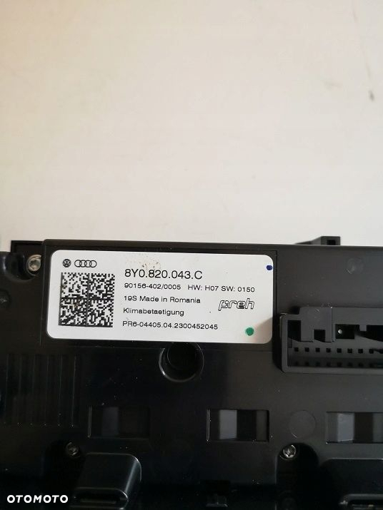 AUDI A3 8Y RS PANEL NAWIEWU I KLIMATYZACJI 8Y0820043C - 3