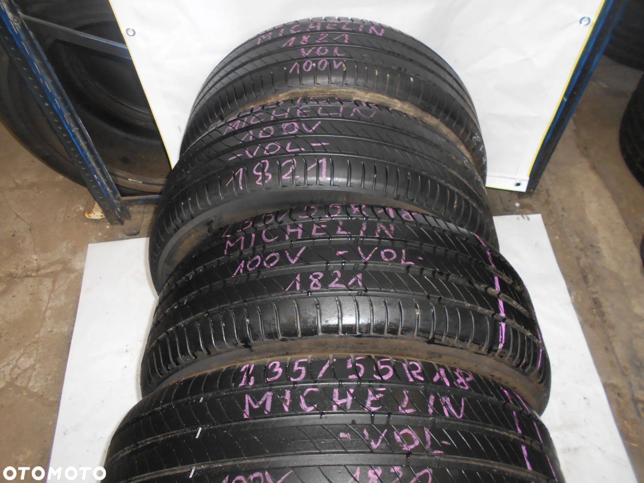 OPONY 235/55R18 MICHELIN PRIMACY 4 VOL DOT 1821 7.2MM - 1