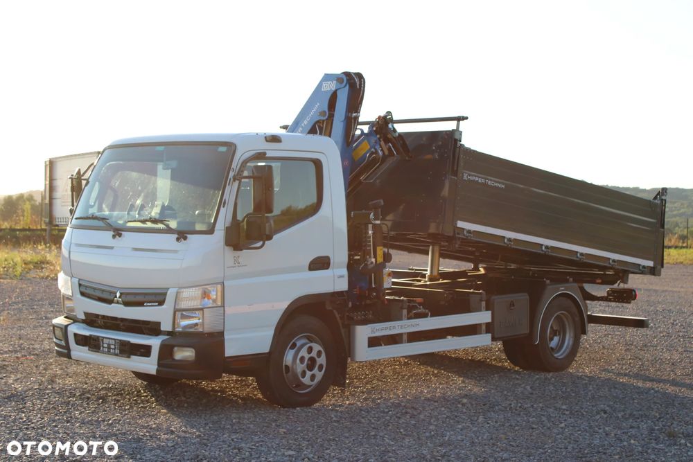 FUSO Mitsubishi Canter 9C18 Nowy 3-stronny Wywrot Kiper Wywrotka Nowy Żuraw HDS DN 7.7 S2 Ładowność: 4000 kg Fassi - 18
