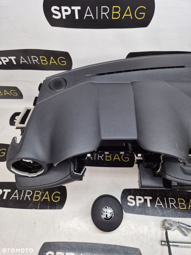 TONALE  KOKPIT DESKA KONSOLA PULPIT PODUSZKA AIRBAG AIR BAG PASY KIT SET - 3