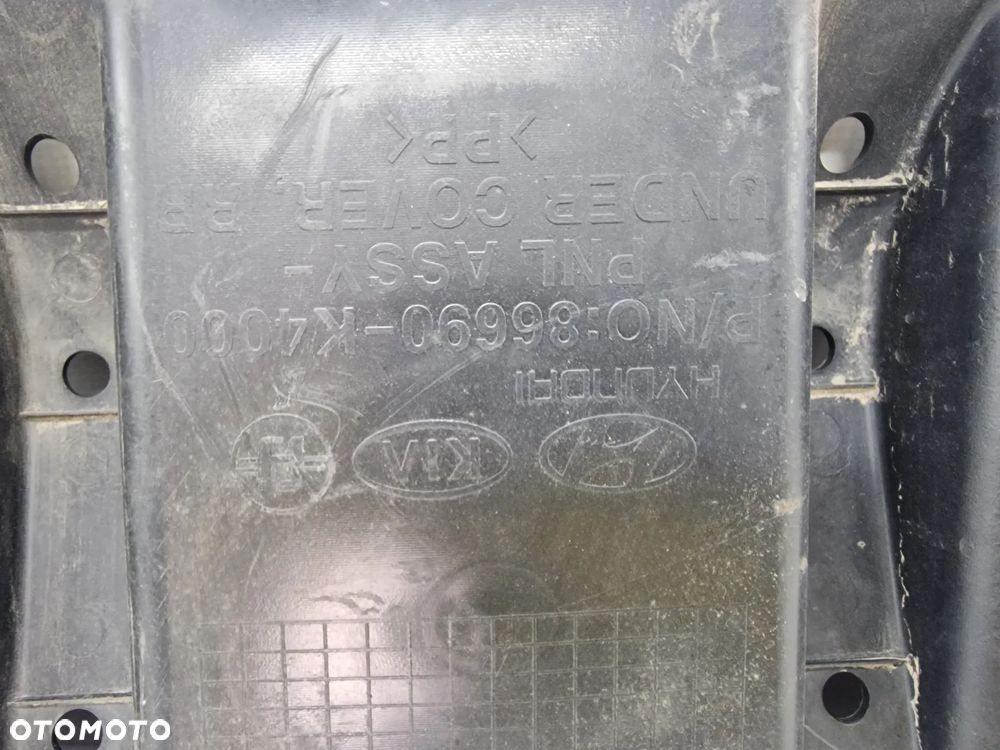 HYUNDAI KONA ELEKTRIK / ELEKTRIC PŁYTA / OSŁONA POD ZDERZAK TYŁ , NR 86690-K4000 , NR AUKCJI OSŁ638 - 8