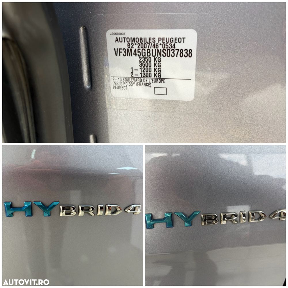 Peugeot 3008 Hybrid4 300 e-EAT8 Allure Pack - 19