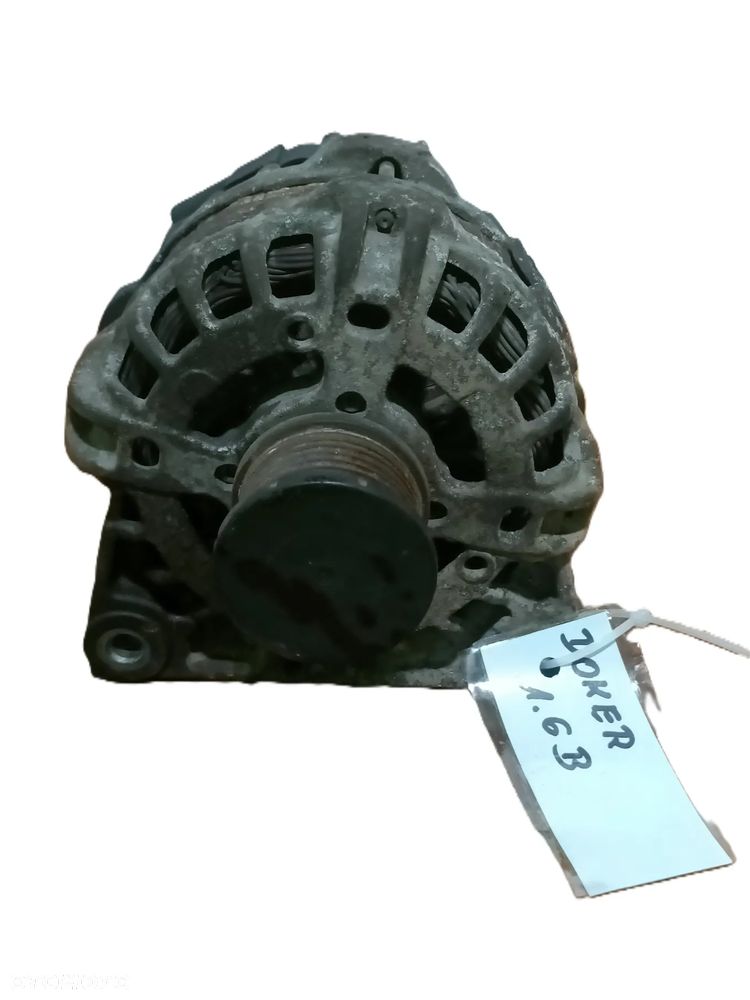 DACIA DOKKER 12-17 r. 1,6 B ALTERNATOR BOSCH 231001910R-A + - 1