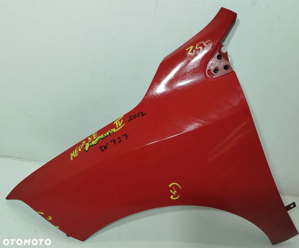 błotnik lewy przedni przód RENAULT MEGANE III 08-15 DV727 - 2