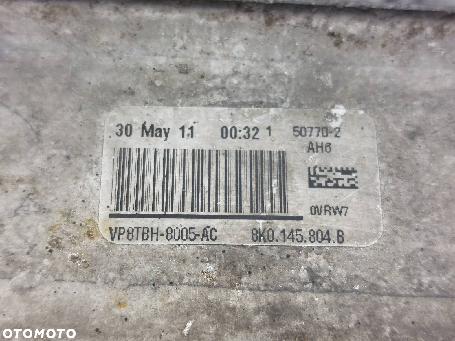 CHŁODNICA WODY INTERCOOLER WODNY AUDI A7 4G 3.0 TFSI 8K0145804B - 3