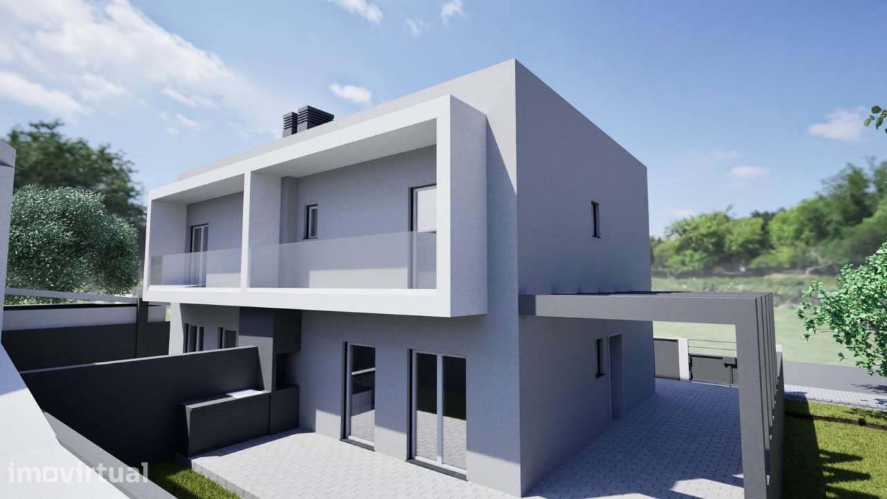 Moradia T4 em Fernão Ferro em construção - Grande imagem: 3/5