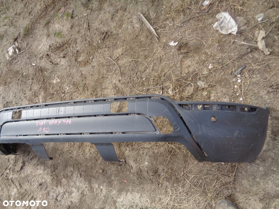 FIAT 500X DOKŁADKA ZDERZAKA TYŁ - 2