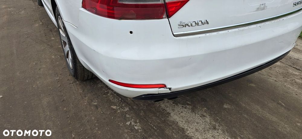 ZDERZAK TYLNY TYŁ SKODA SUPERB 2 II LIFT SEDAN LF9E 1026 - 2