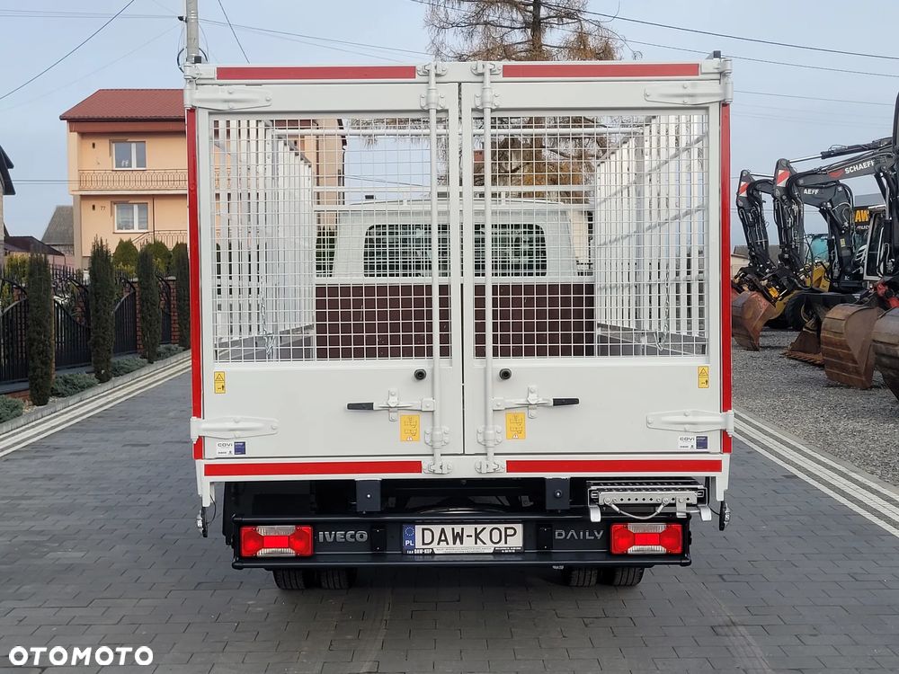 Iveco 35C14 / skrzyniowy z siatką / 48.000km / jak NOWY / - 5