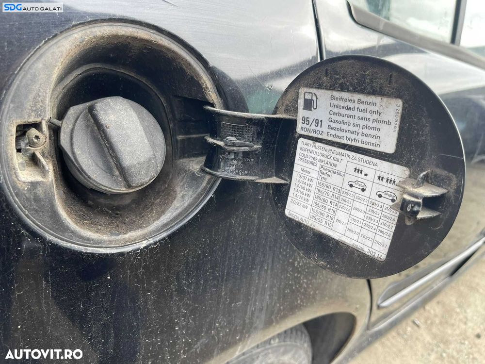 Usa Usita Capac Clapeta Buson Rezervor Skoda Fabia 1 2000 - 2007 Culoare 9910 - 2