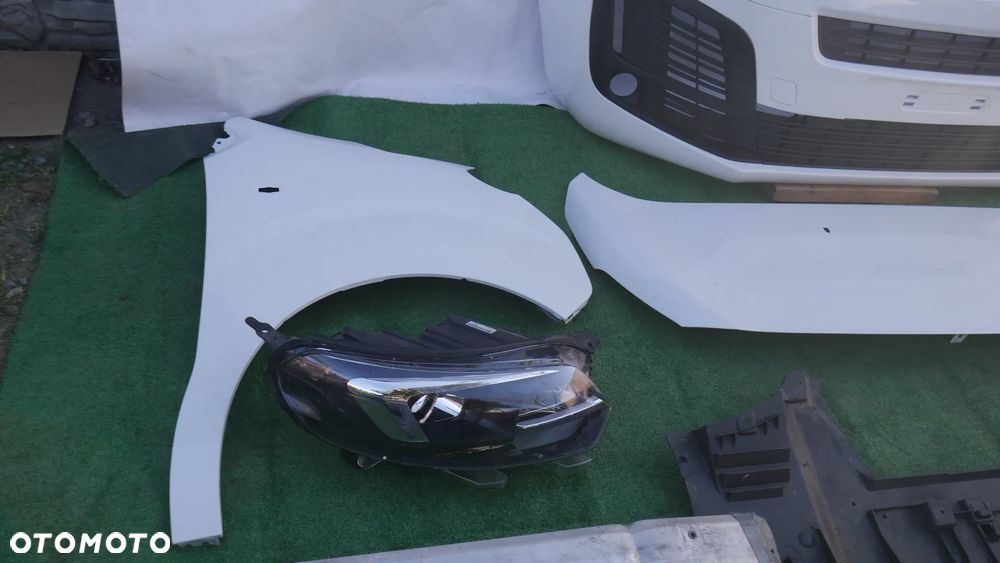 CITROEN JUMPY 3 III MASKA BŁOTNIKI LAMPY ZDERZAK BELKI CHŁODNICE PAS PRZEDNI KIEROWNICE POWIETRZA - 9