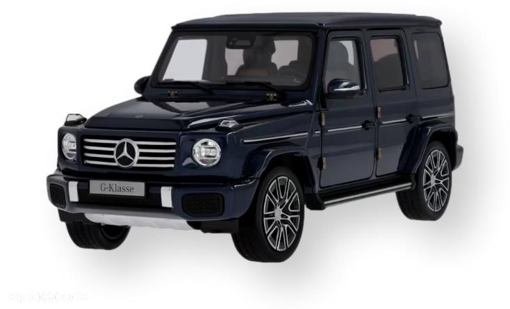 MERCEDES Model samochodu 1:18 G-KLASA W465 AMG sodalit blue ORYGINAL - 1