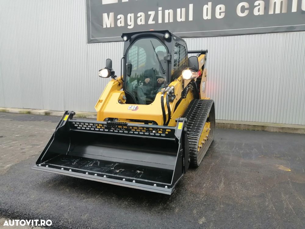Cat 299DXE BOBCAT/MINI-INCARCATOR/MINI-FRONTLOADER, SENILE/TRACKS, AC, NOU/NEW !!! - 4