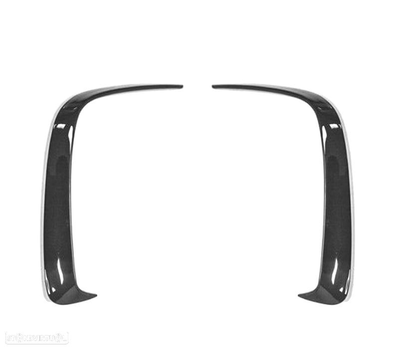 FRISOS TRASEIROS MERCEDES W176 AMG 12-18 LOOK A45 PRETO BRILHANTE - 4
