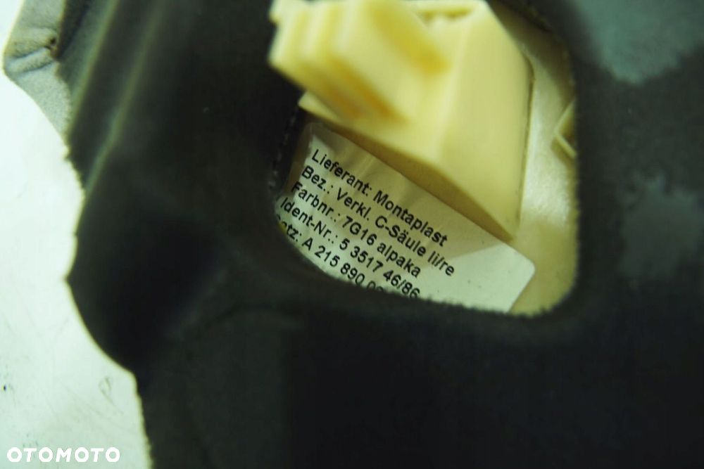 PODSUFITKA KPL KOLOR 7G16 ALPAKA MERCEDES CL W215 - 8