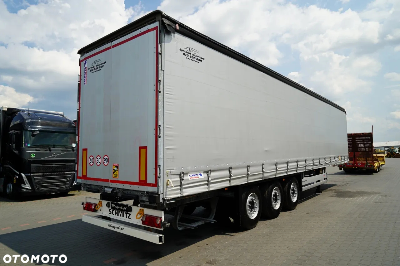 Schmitz Cargobull FIRANKA / STANDARD / OŚ PODNOSZONA / PODNOSZONY DACH / 2022R - 6
