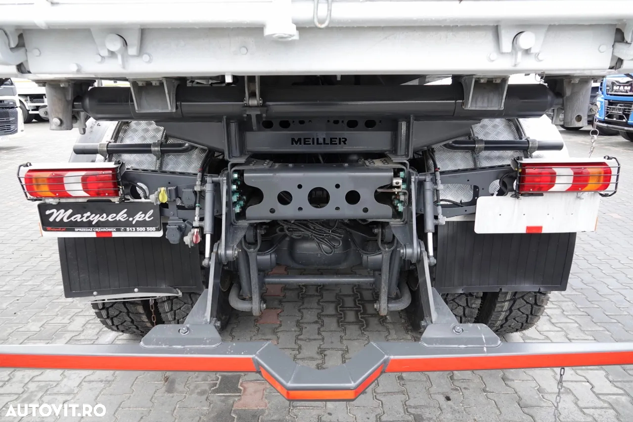 Mercedes-Benz AROCS 3243 / 8x4 / CAMION BASCULANTE + HYDROBOARD / BORDMATIC / MEILLER KIPPER / EURO 6 / ANVELOPE 100% / 50.000 km. - 18