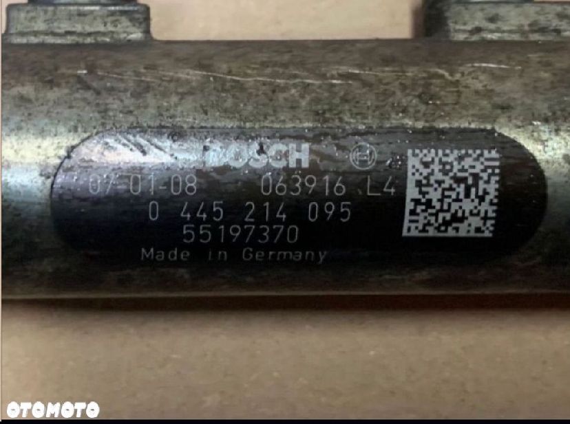 0445214095 Listwa wtryskowa opel Vectra c signum - 2