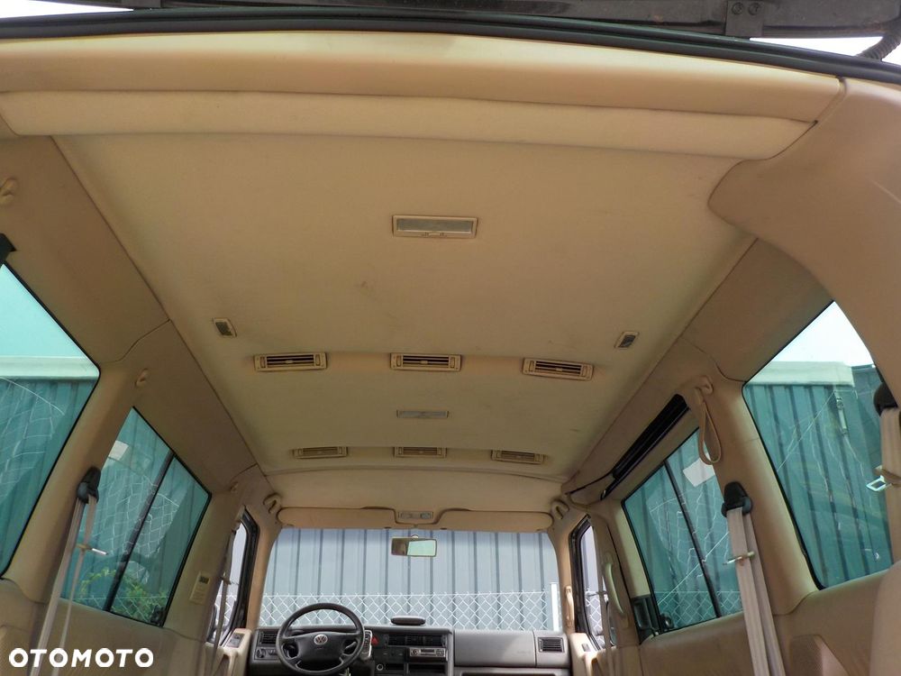 VW T4 MULTIVAN CARAVELLE ŚRODEK TAPICERKI WNĘTRZE KRÓTKI SKÓRA BEŻ - 14