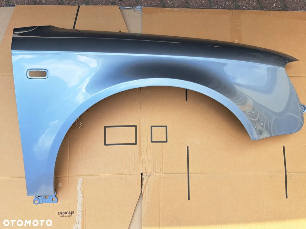 Błotnik AUDI A4 B7 LY7G (Quartz Gray Metalic  kwarcowy szary) prawy przód do modeli sedan kombi od 2004 do 2007 - 1