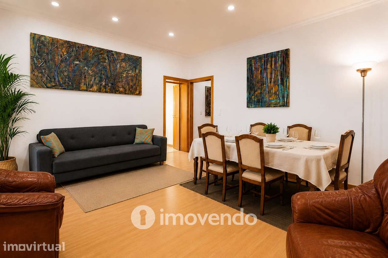 Apartamento T3 remodelado, mobilado e equipado, no centro de Lisboa - Grande imagem: 3/44