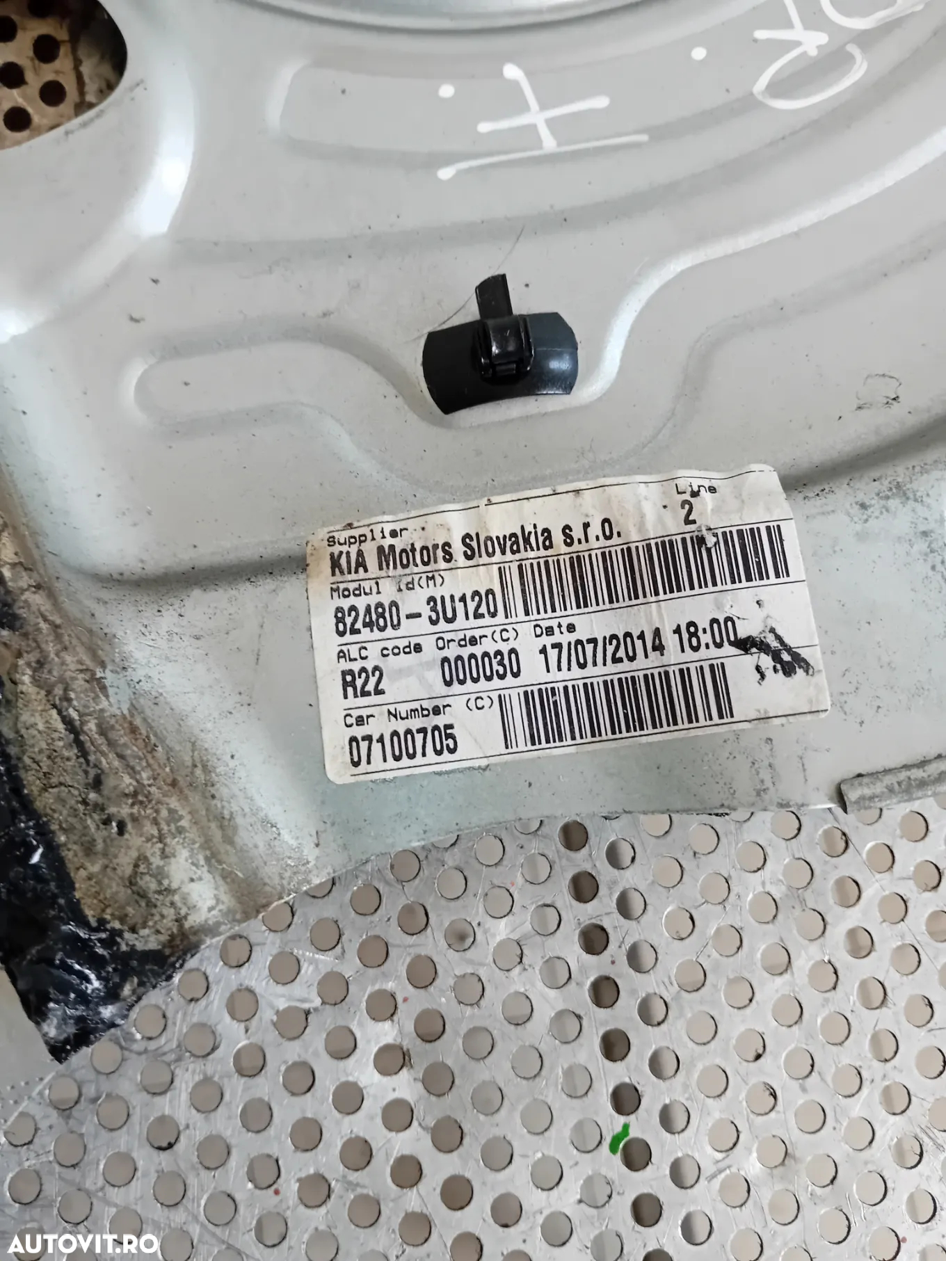 Macara Geam Electrica Stanga Dreapta Fata Kia Sportage 2010-2015 motor D4HA - 7