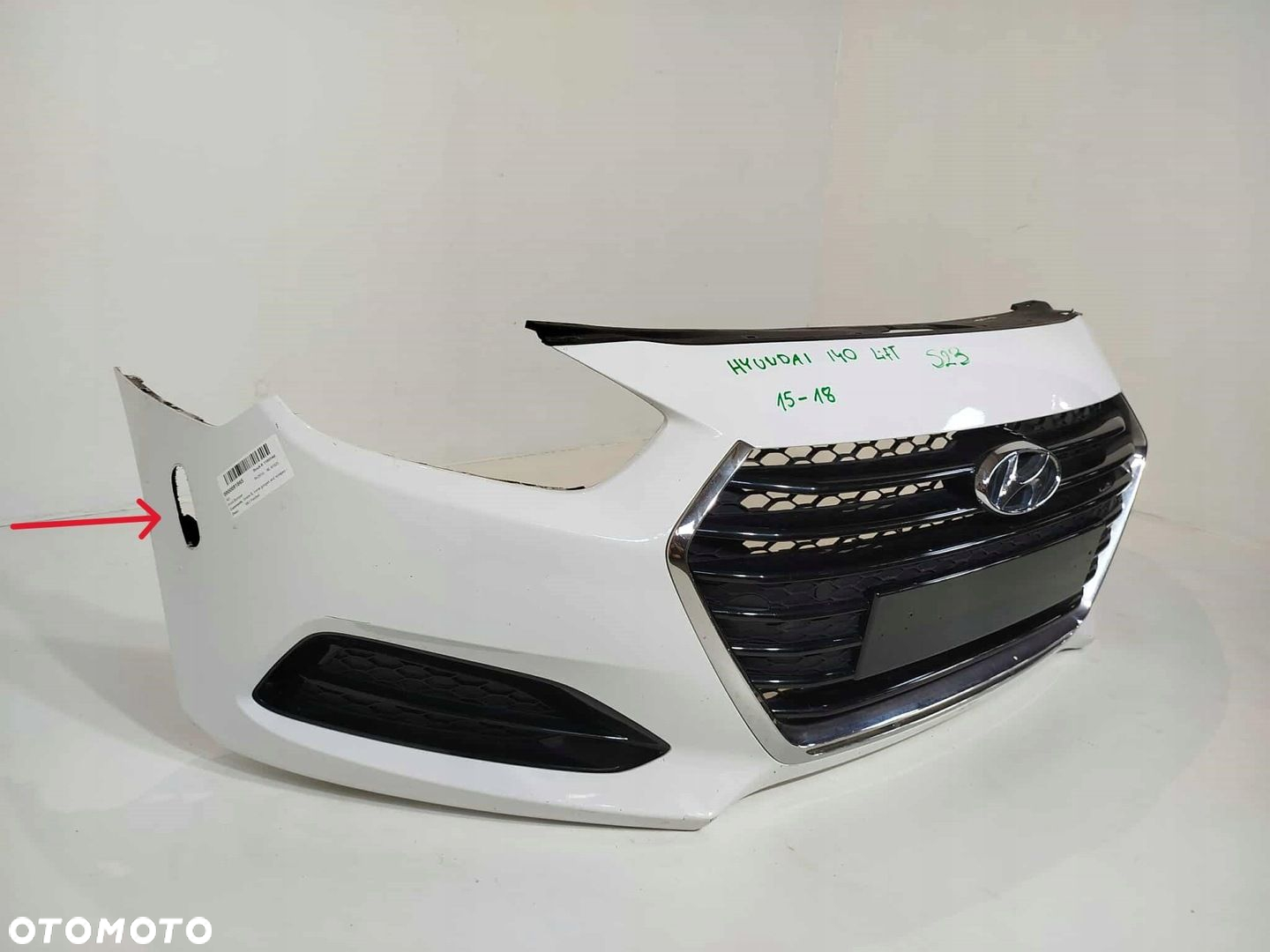 ZDERZAK PRZEDNI GRILL HYUNDAI I40 LIFT 15-18 - 4