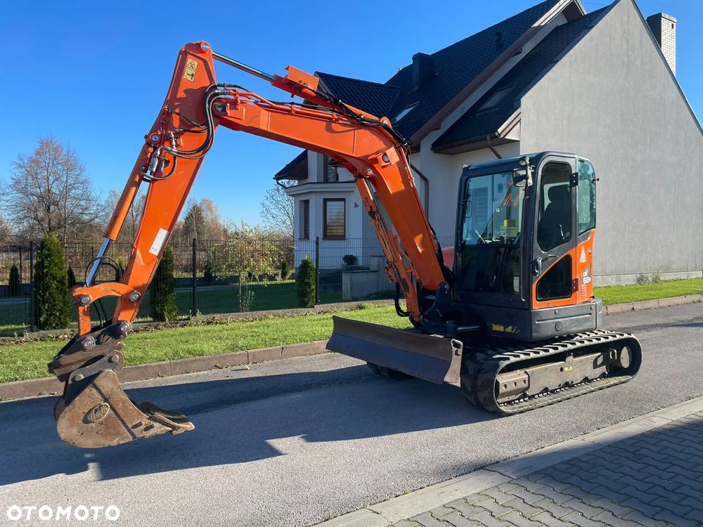 Doosan dx 62r 6250 kg nowe podwozie, 4 łyżki, zero obrys - 2