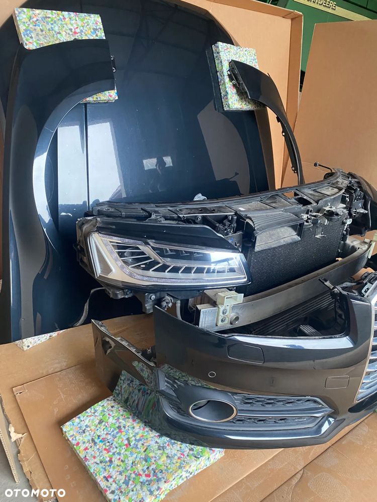 Audi A8 D4 Lift 4H S-line kompletny przód maska lampy zderzak błotniki w kolor LY9T 88km - 16