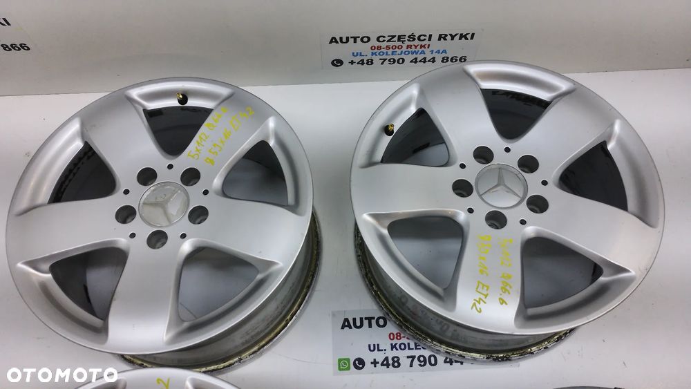Mercedes Felgi Alumiowe 5x112 7.5Jx16 et42 - 8