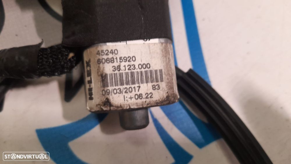 MOTOR SISTEMA ELEVADOR VIDRO PORTA FRENTE FRONTAL DIREITA 45240 606815920 36123000 ALFA ROMEO GT 937 - 6