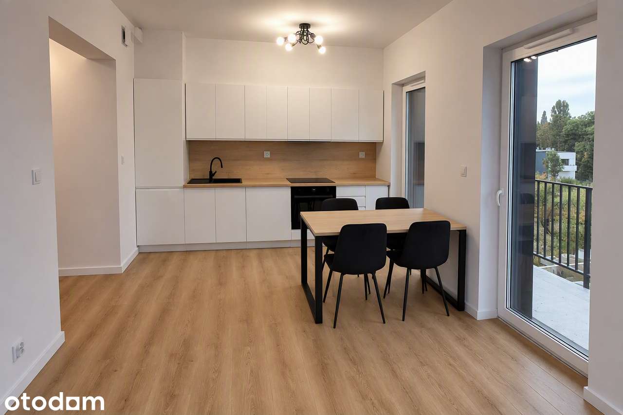 Mieszkanie 3-pokojowe z balkonem i garażem, 54 mkw