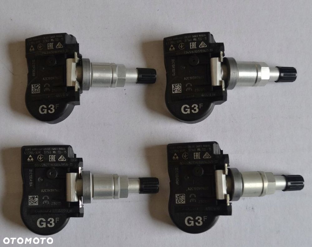 CZUJNIKI CIŚNIENIA TPMS MAZDA OEM x4szt DEMO C-314 - 2