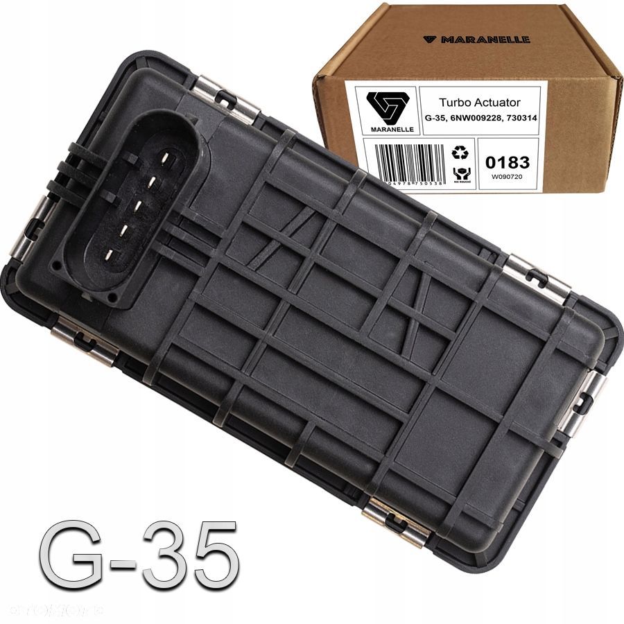 Nastawnik sterownik G-35, 6NW009228, 730314 turbiny VOLVO: C30 C70 S40 S60 S80 V50 V70 XC60 XC70 XC90 - 2.4 - 3