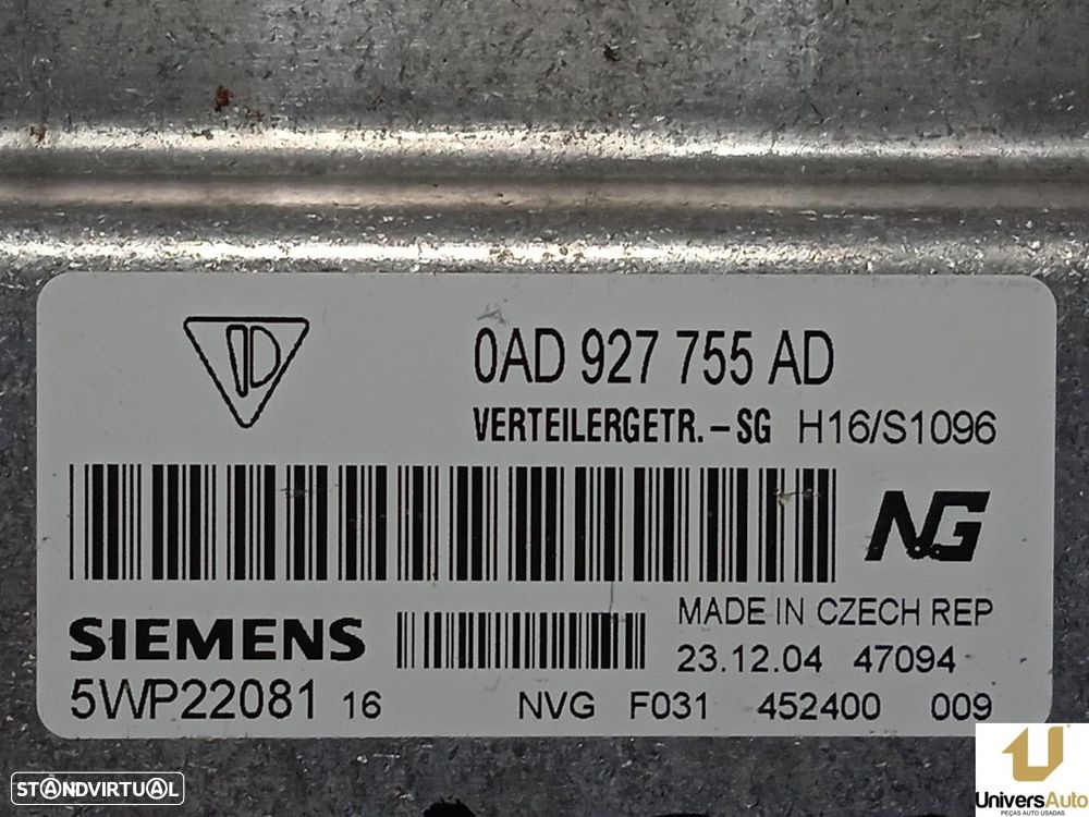 CENTRALINA BLOQUEIO FRONTAL DIFERENCIAL PORSCHE CAYENNE 2005 -0AD927755AD - 3