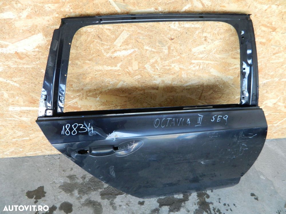 Usa dreapta spate Skoda Octavia 3 Kombi, 2013, 2014, 2015, 2016, 2017, 2018, 2019, 2020. - 4