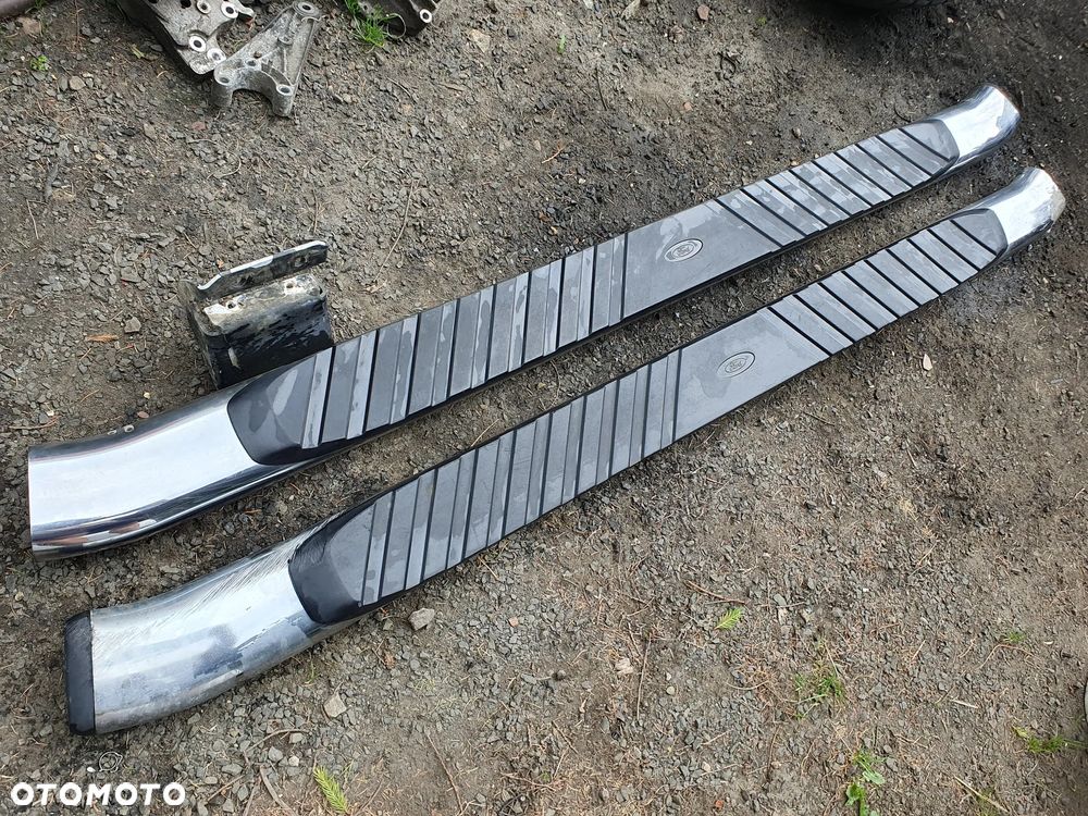 FORD F150 PRÓG PROGI STOPNIE LISTWA LISTWY PROGOWE CHROM KOMPLET 2SZT - 2