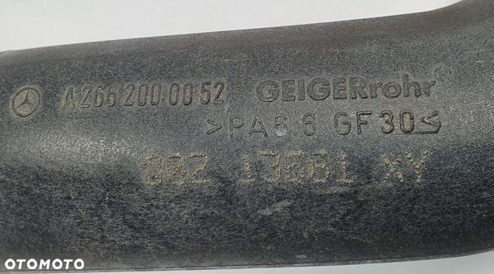 WĄŻ RURA WODY MERCEDES W245 1.7 B V8 A2662000052 - 3