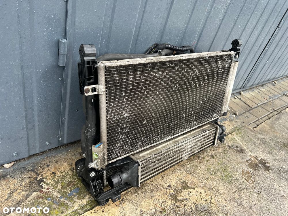 CHŁODNICE WODY KLIMATYZACJI INTERCOOLER WENTYLATOR OPEL CORSA D 1.3 CDTI - 3