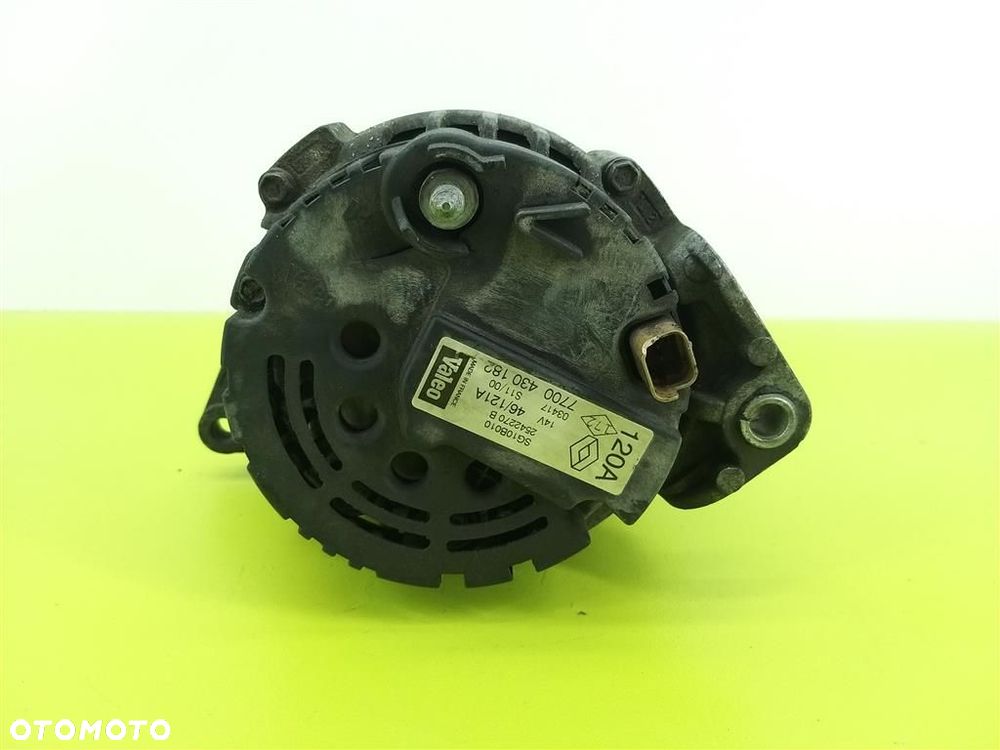 Alternator Volvo S40/V40 I 1995-2004 1,9 D VALEO 7700430182 120A ORYGINAŁ - 4