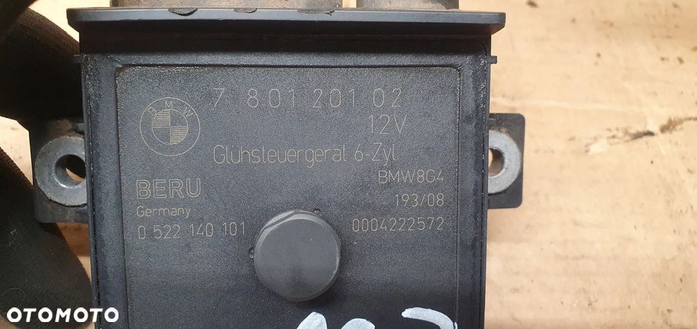 Przekaźnik moduł świec żarowych BMW 3 E90 3.0D 7801201 - 6