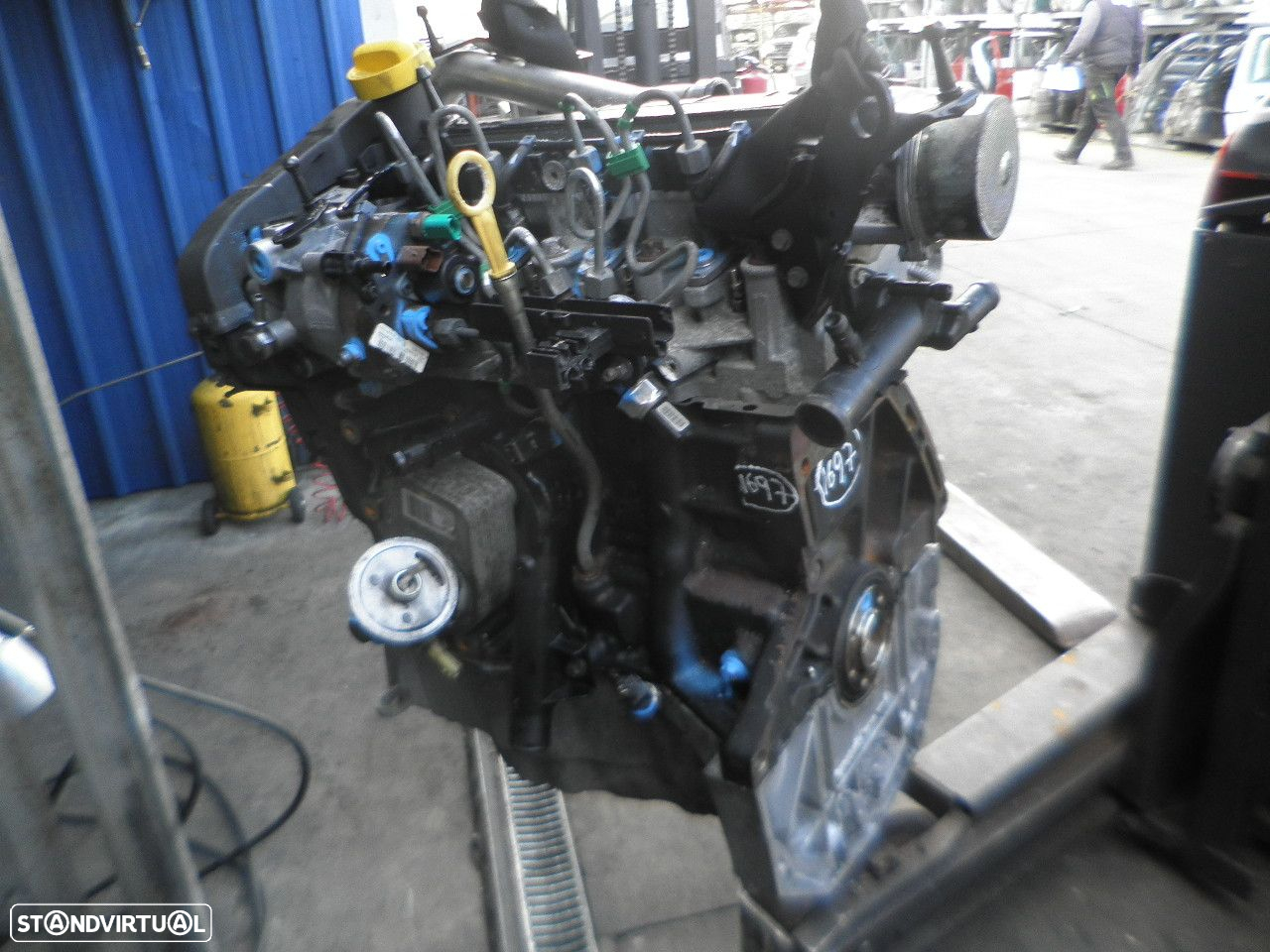 Motor K9KG740 RENAULT CLIO 2 2008 1.5DCI 65CV 3P BRANCO - 4