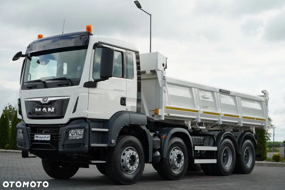 MAN TGS 35.420 / 8X4 / WYWROTKA 2 STRONNA / MEILLER KIPPER / HYDROBURTA / AUTOMAT / EURO 6 - 16