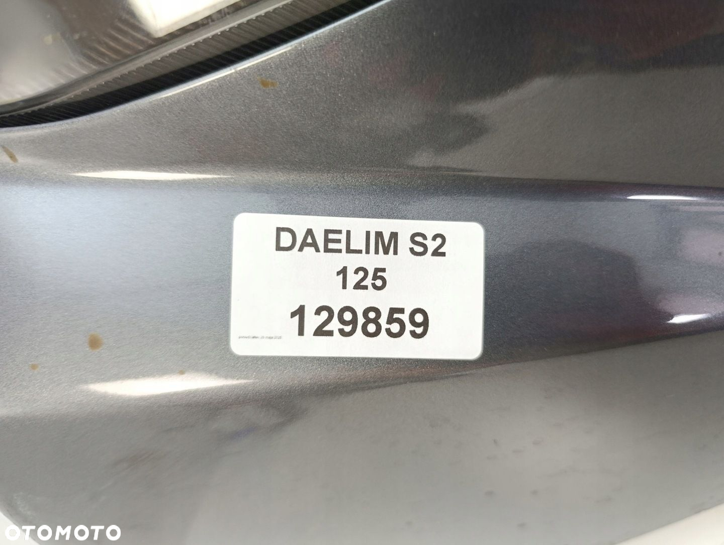 DAELIM S2 125 CZACHA CZASZA  LAMPA PRZÓD  KIERUNKOWSKAZY - 14