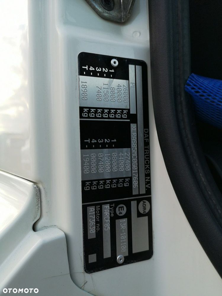 DAF CF 85.410 ATE Hakowiec 6x2 Skibicki 250Tys.Km.! Jak z Fabryki! - 40