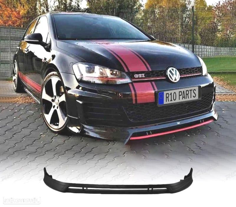 SPOILER LIP FRONTAL VOLKSWAGEN VW GOLF 7 7.5 - 1